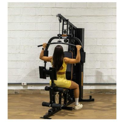 Estação De Musculação Com 70kg De Peso Banco Scott Estrutura