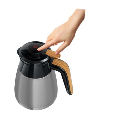 Bule Thermo Touch Euro Home 1,3L Inox