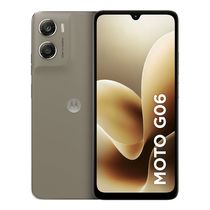 Smartphone Motorola G06 256Gb Dual Chip 4G Tela 6.9" Câmera 50MP Bege