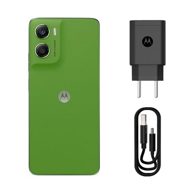 Smartphone Motorola G06 256Gb Dual Chip 4G Tela 6.9" Câmera 50MP Verde
