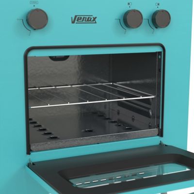 Fogao 2 Bocas Venax Mini Cook Verde Gas Glp