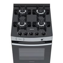 Fogao 4 Bocas Venax Maxi Vitreo Inox Gas Glp