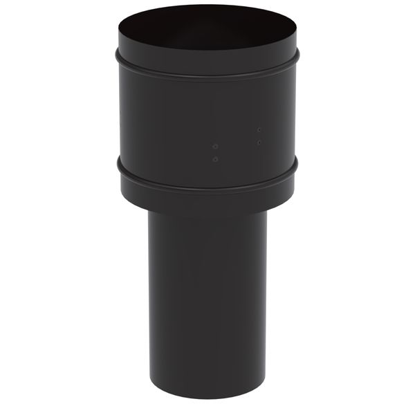 Chapeu Canhao para Chamine 200 Mm Preto
