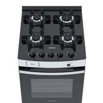 Fogao 4 Bocas Venax Maxi Vitreo Branco Gas Glp