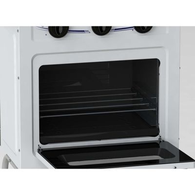 Fogao 2 Bocas Venax Gemini Tampa de Metal Branco Gas Glp