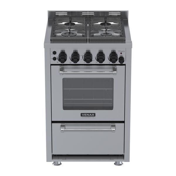 Fogao 4 Bocas Venax Temis Inox Glp 220 V