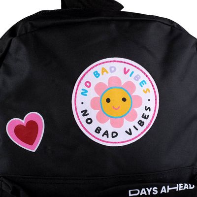 Mochila Juvenil "17 Feminina Bad Vibes Clio Sortida