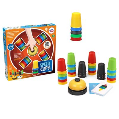 Jogo Speed Cups Pakitoys UNICA
