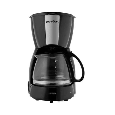Cafeteira Elétrica Britânia CP15 15 Xícaras Inox Preto - 220V UNICA