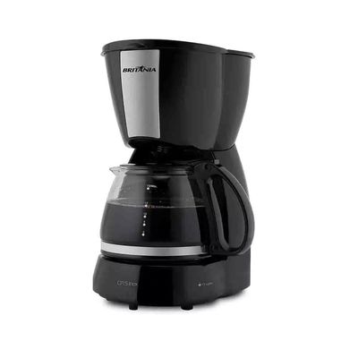 Cafeteira Elétrica Britânia CP15 15 Xícaras Inox Preto - 220V UNICA