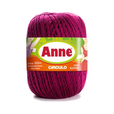 Linha Anne 500m Nº4/2 3794 Vermelho Bordô UNICA