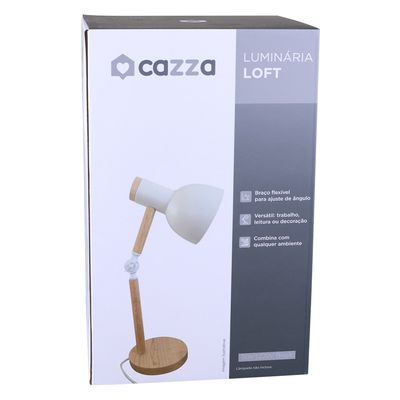 Luminária Articulada 45cm Loft Cazza