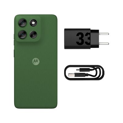 Smartphone Motorola Moto G56 256Gb Dual Chip 5G Tela 6.7" Câmera Dupla 50MP+8MP Verde