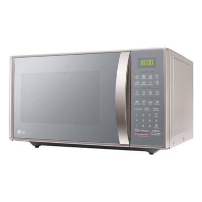 Forno Micro-ondas LG MS3043BR com Função Manter Aquecido e Limpa Fácil - Prata Prata / 220