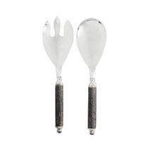 Conjunto de Talheres para Salada Fracalanza Arvoredo em Aço Inox 2 Peças