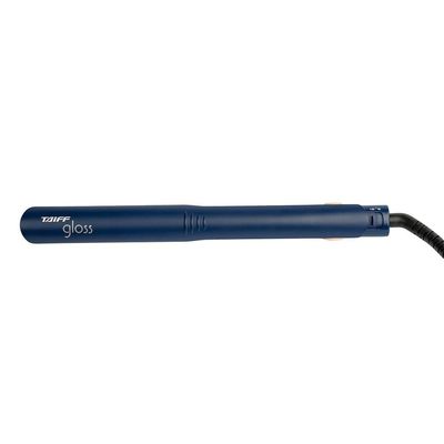 Prancha Taiff Gloss Blue Visor LED Cerâmica 5 Temperaturas Bivolt