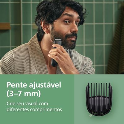 Aparador de Pelos Philips Multigroom MG3941/15 10 em 1 Bivolt