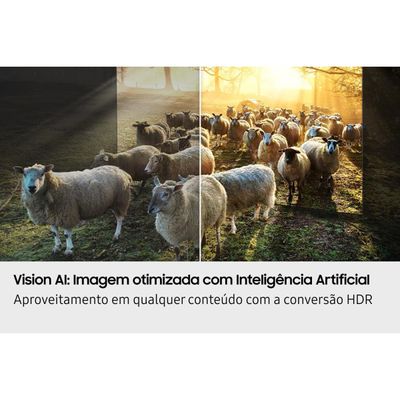 Smart TV 55 4K Samsung OLED QN55S85FAGXZD Vision AI 120Hz Dolby Atmos Processador NQ4 AI Gen2 Preto Grafite