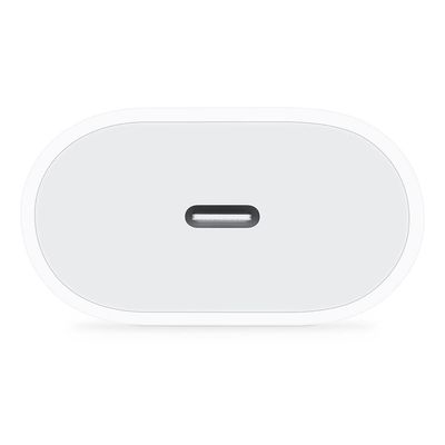 Carregador USB-C 20W Apple Branco Original - iPhone/iPad