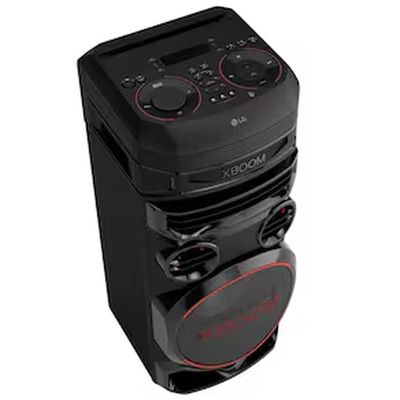 Torre de Som Acústica LG XBOOM RNC7 com Multi Bluetooth, Karaokê, Entrada de Microfone e Guitarra