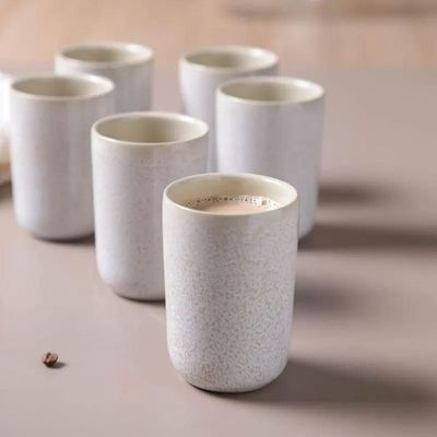 Conjunto de Copos Porto Brasil Neo Stoneware Latte 200ml - 4 Peças