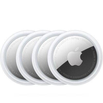 Pacote com 4 Apple AirTag 2ª Geração Branca