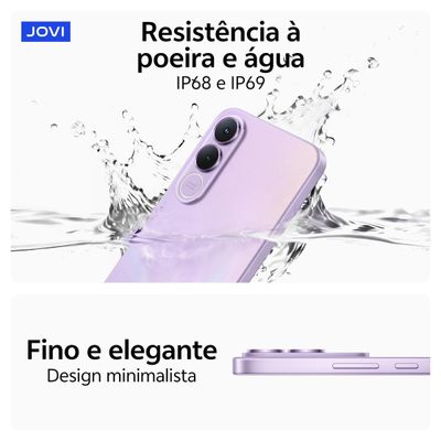 Smartphone JOVI V70 5G Tela 6.83" 256GB Câmera 200MP Bateria 7000mAh Azul Safira