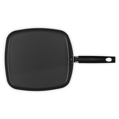 Bistequeira Lisa Multiflon Gourmet Antiaderente - Preto