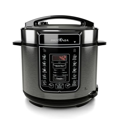 PAN PRESSAO ELET BRITANIA BPP05P 5L INOX 110V Inox / 220