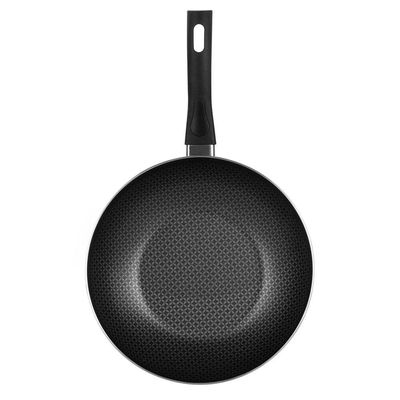 Frigideira Wok Multiflon Color com Revestimento Ultra 7 Amarela - 28 cm