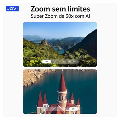 Smartphone JOVI V70 5G Tela 6.83" 256GB Câmera 200MP Bateria 7000mAh Azul Safira