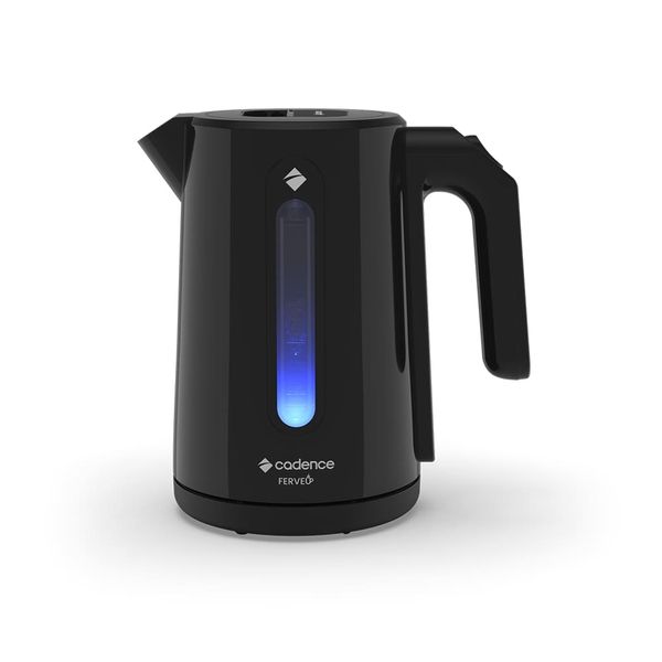 Chaleira Elétrica Cadence Ferveu CEL390 1,9L Desligamento Automático Preta Preto / 110