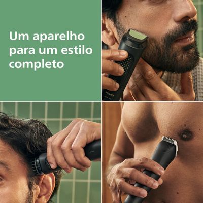 Aparador de Pelos Philips Multigroom MG3941/15 10 em 1 Bivolt