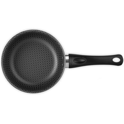 Panela Multiflon Páprika em Alumínio com Revestimento Antiaderente e Tampa de Vidro com Saída de Vapor 16 cm – Vermelha