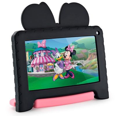 Tablet Infantil Multi Minnie NB414 com Wi-Fi, Tela de 7”, 64GB, 4GB de RAM*, Processador Quad-Core e Android 13 Go