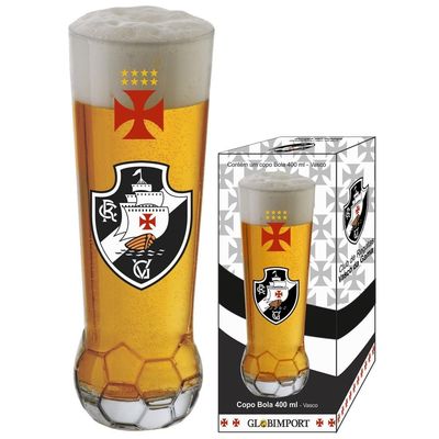 Copo Bola para Cerveja Crisa Vasco  370 ml