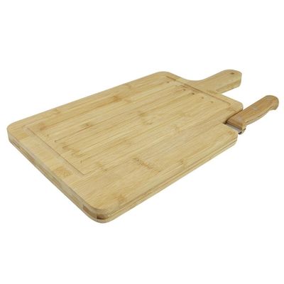 Tábua para Corte Dynasty em Bambu com Faca - 40 cm