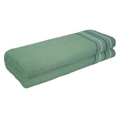 Toalha de Banho Groh Anitta 100x50cm 100% Algodão Verde Musgo UNICA