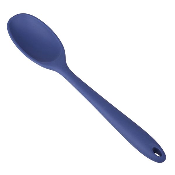 Colher de Servir Cazza Easy em Silicone Azul UNICA