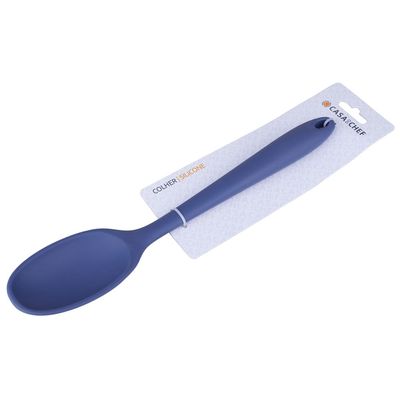 Colher de Servir Cazza Easy em Silicone Azul UNICA
