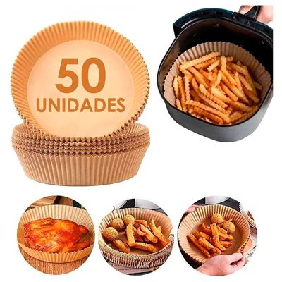Forma Descartável Airfryer 16cm 50 Unidades