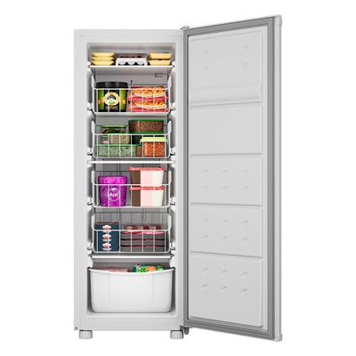 Freezer Vertical CVU18MB 1 Porta Reversível 159 Litros Consul Branco / 110V