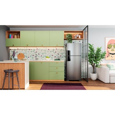 Geladeira CRM50MK 412 Litros Frost Free Duplex Consul Inox / 220V
