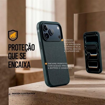 Capa para iPhone 17 Pro - Woov - Azul - Gshield