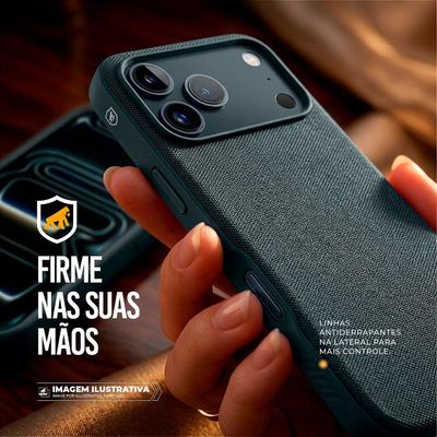 Capa para iPhone 17 Pro - Woov - Azul - Gshield