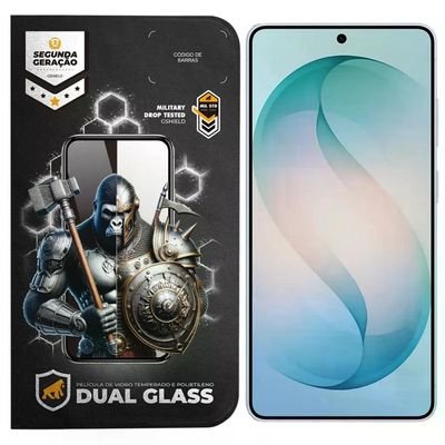 Kit Capa Crystal Slim Magsafe e Película Dual Glass para Samsung Galaxy S26 Ultra - Gshield
