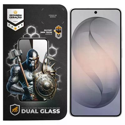 Kit Capa Crystal Slim Magsafe e Película Dual Glass para Samsung Galaxy S26 - Gshield