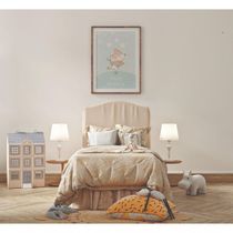 Quadro Infantil Decorativo Brincadeiras no Gelo Retangular 20x30 Branco