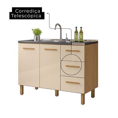 Cozinha Clarice Torre Quente Am/am/off White