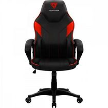 Cadeira Gamer EC1 Thunderx3 em Poliuretano com Tecnologia Air Tech e Balanço Relaxante Vermelho